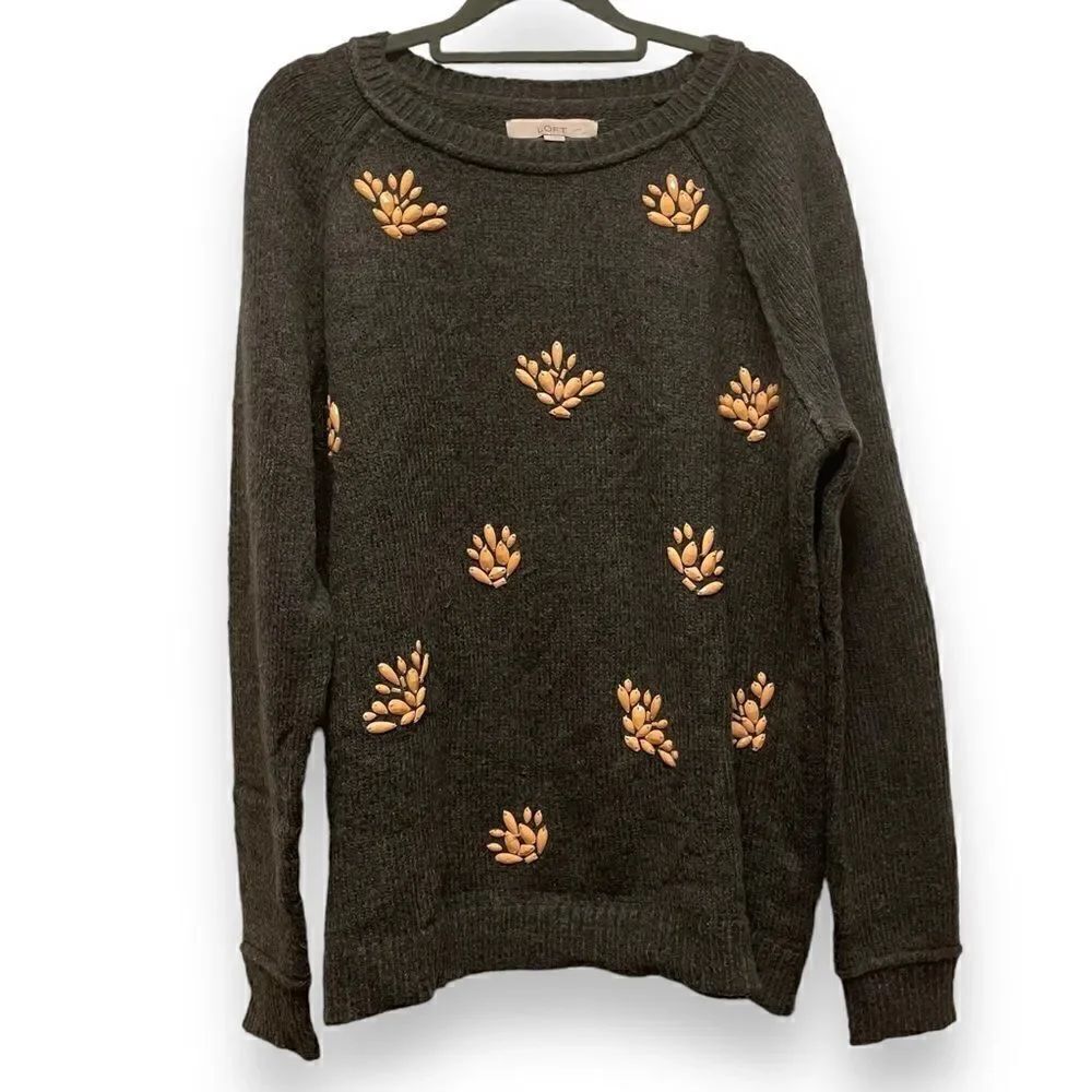 LOFT Beaded Sweater